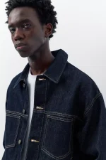 Denim trucker jacket (3)