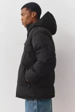 Heat sealed quilted jacket with hood (5)