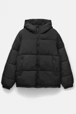 Padded jacket with hood