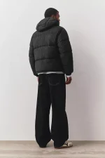 Padded jacket with hood (3)