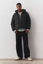 Padded jacket with hood (5)