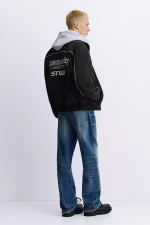STWD embroidered puffer jacket (5)
