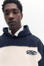 Sudadera capucha paneles STWD Studio (5)