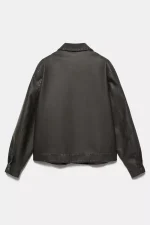 Washed faux leather jacket (7)